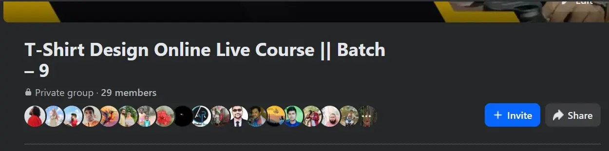 Professor IT Zone T-Shirt Design Online Live Course Batch 9 private group record.
